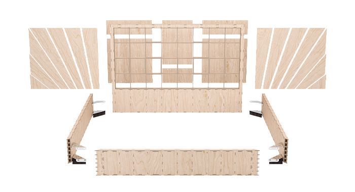 Изголовье "RAYS"160/Konyshev